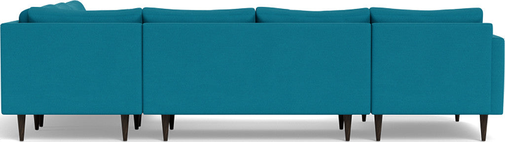 Wallace 130" Untufted Corner Sectionals w. Left Chaise - Dream Pool