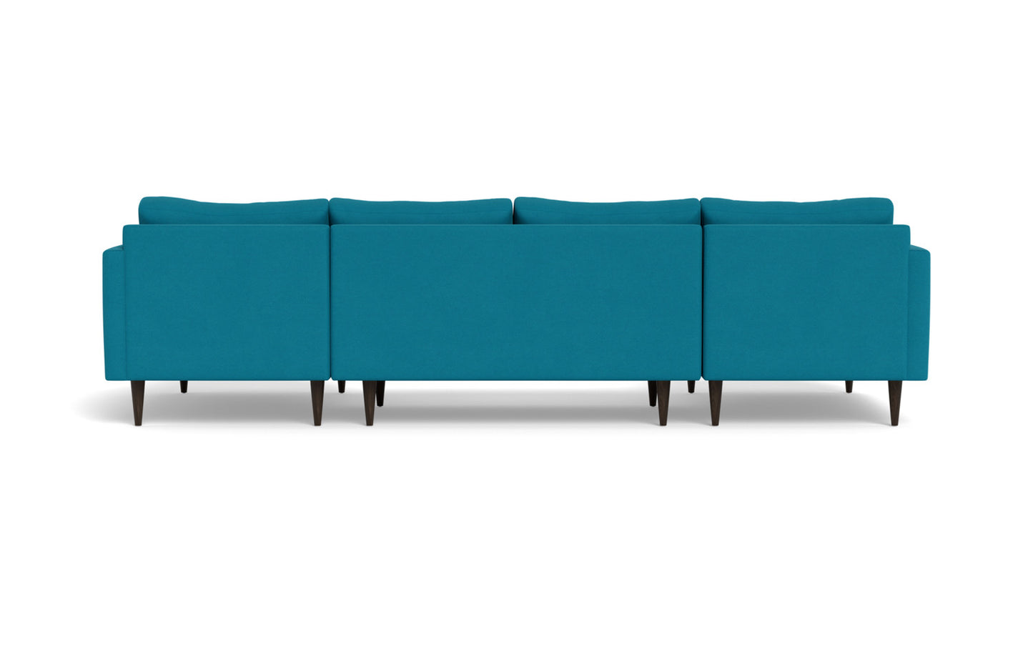 Wallace 126" Untufted Double Chaise U Sectional