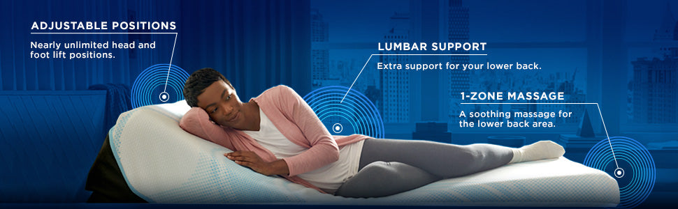 TEMPUR-Ergo® Power Base - Split Cal King