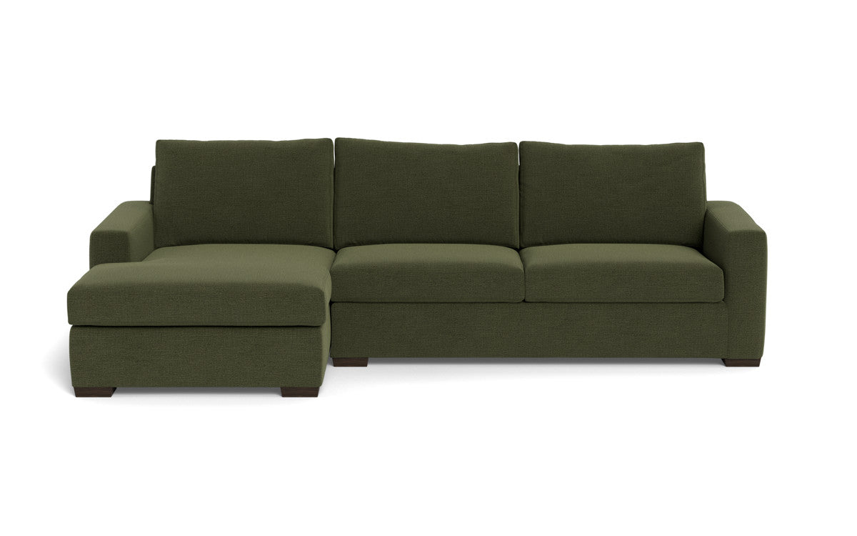 Mesa 123" Left Chaise Sectional - Elliot Avocado