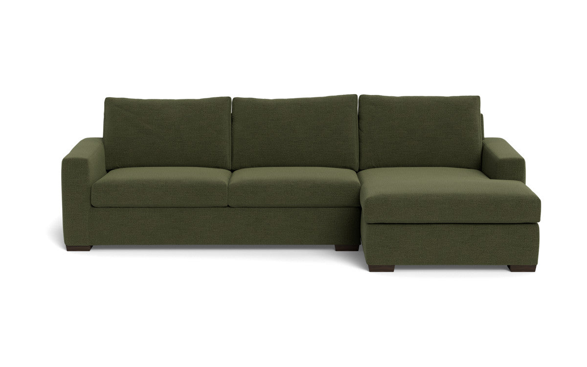 Mesa 123" Right Chaise Sectional - Elliot Avocado