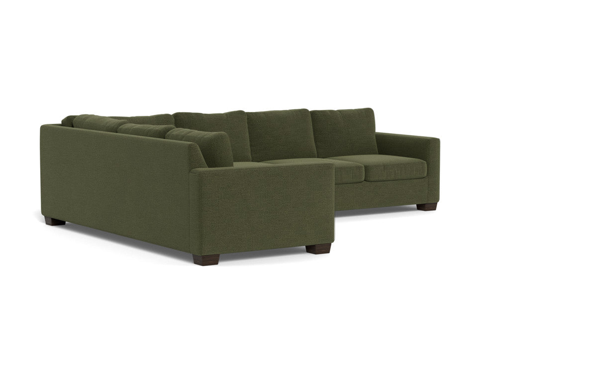 Track 121" Left Corner Sectional - Elliot Avocado
