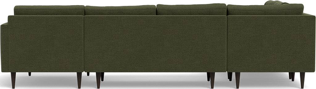Wallace 130" Corner Sectionals w. Right Chaise - Elliot Avocado