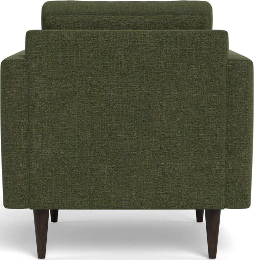 Wallace 34" Untufted Arm Chair - Elliot Avocado