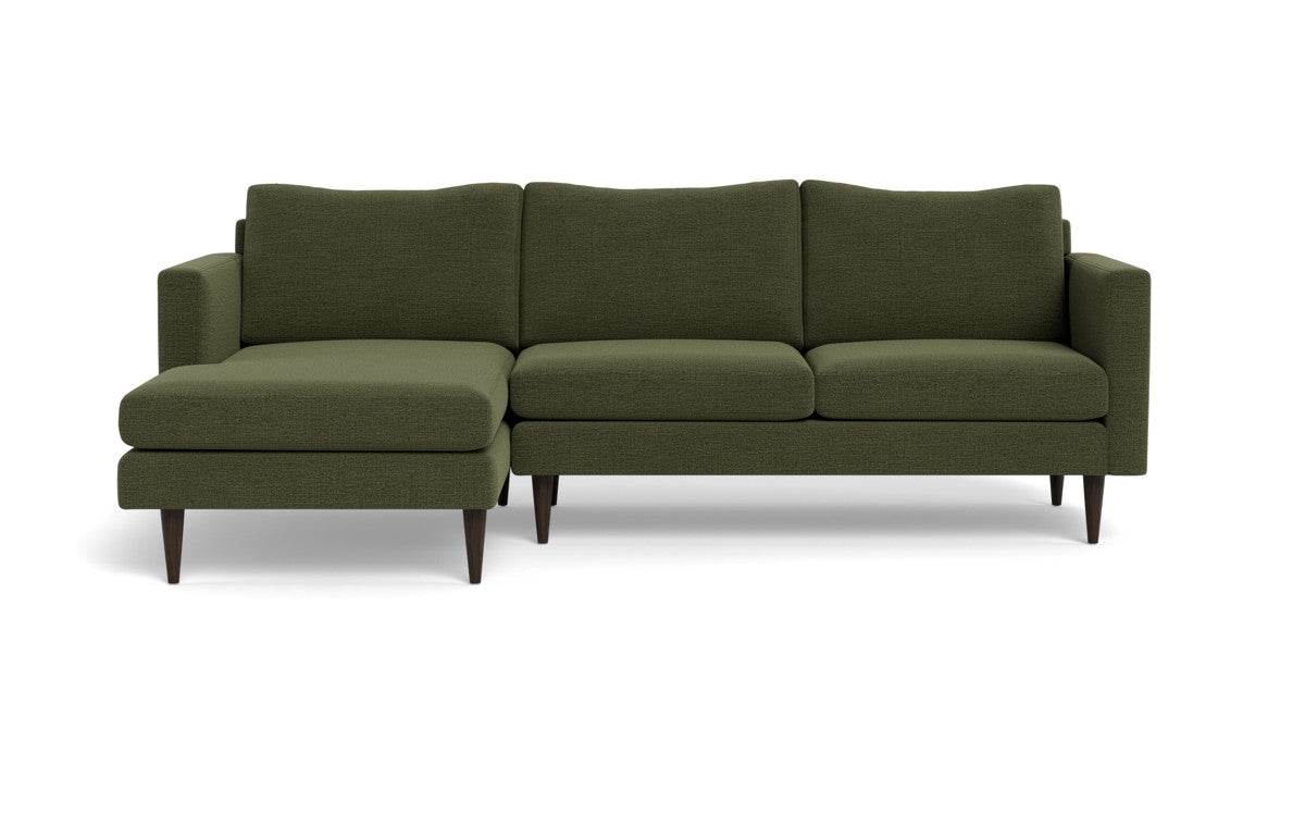 Wallace 98" Untufted Left Chaise Sectional - Elliot Avocado