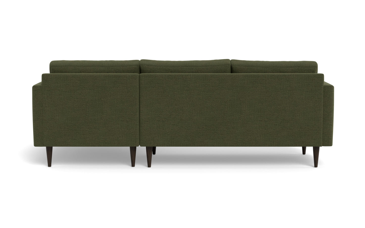 Wallace 98" Untufted Right Chaise Sectional - Elliot Avocado