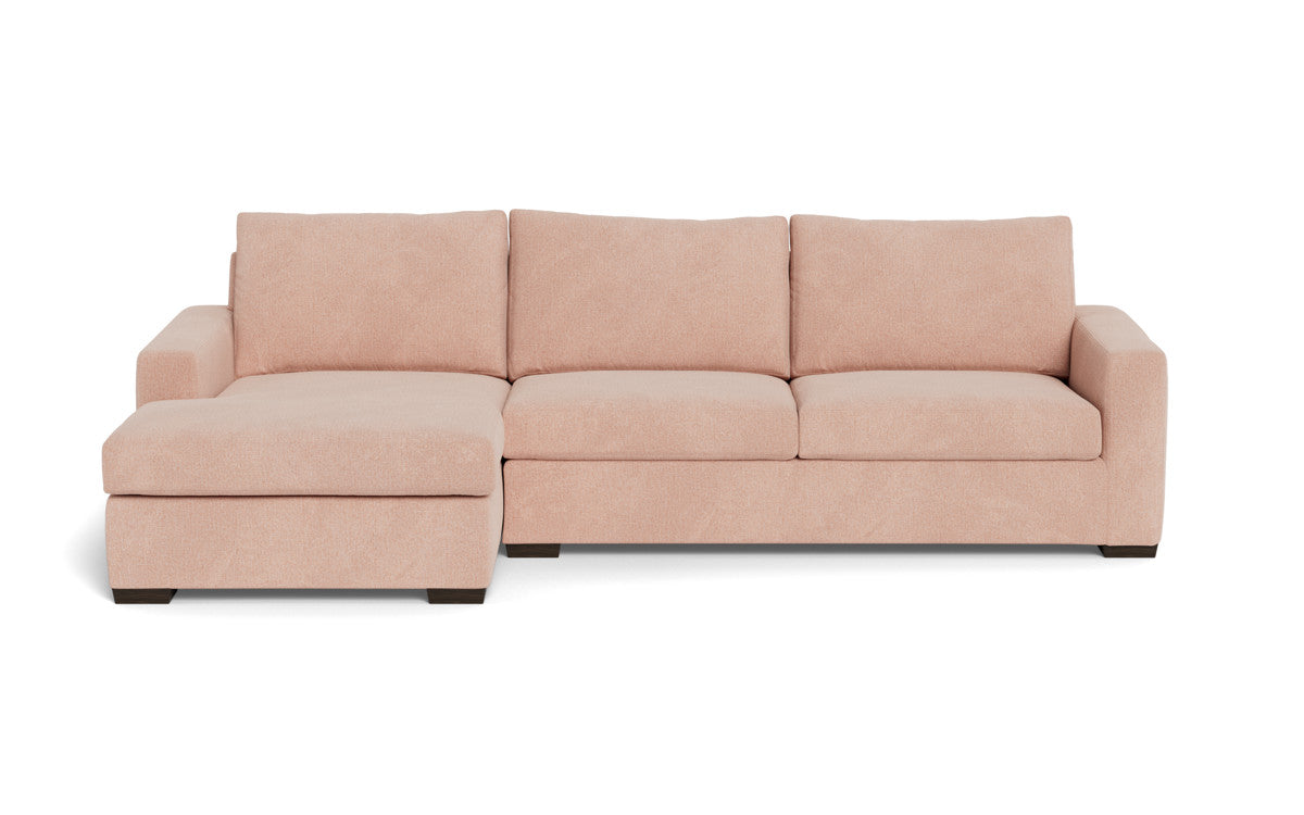 Mesa 123" Left Chaise Sectional - Elliot Blush
