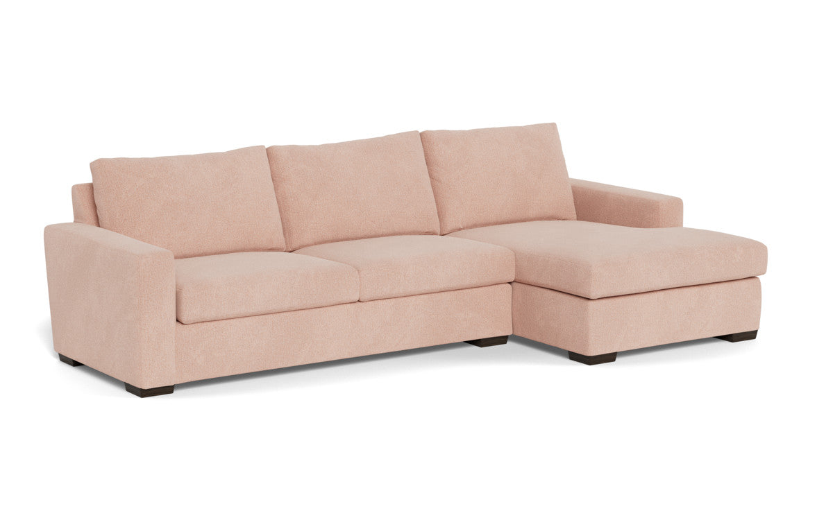 Mesa 123" Right Chaise Sectional - Elliot Blush