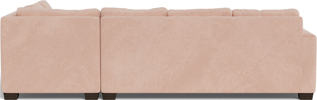 Track 121" Right Chaise Sectional - Elliot Blush