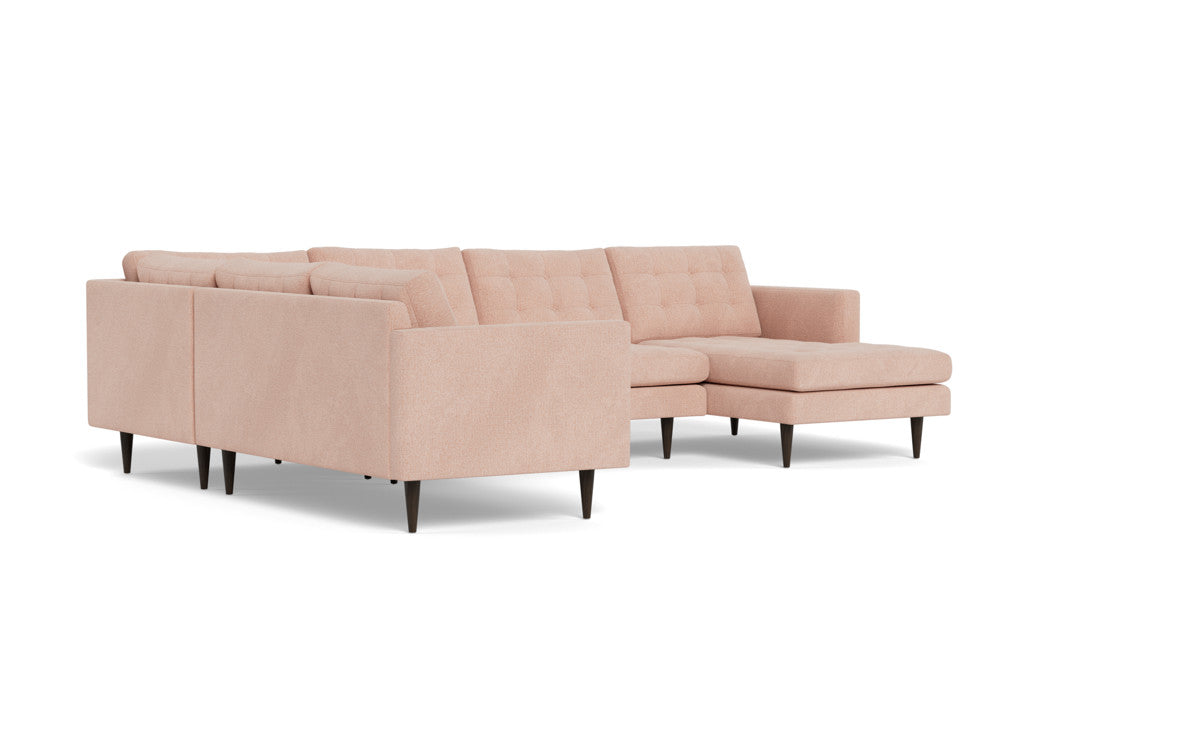 Wallace 130" Corner Sectionals w. Right Chaise - Elliot Blush