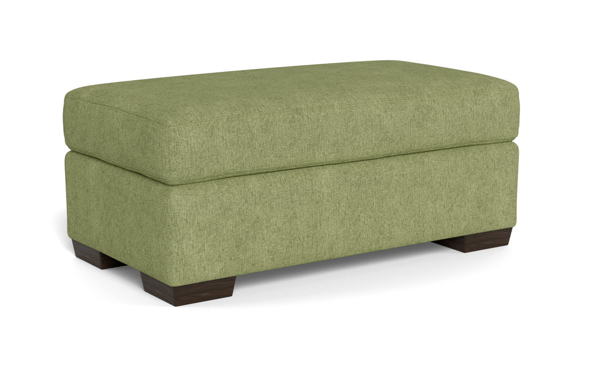 Mesa Storage Ottoman - Elliot Blush
