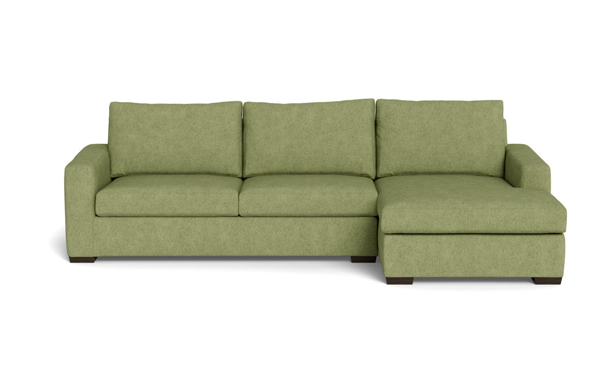 Mesa 123" Right Chaise Sectional - Elliot Celadon
