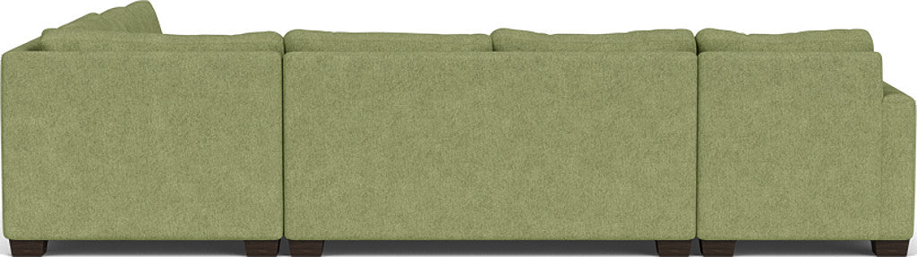 Track 141" Corner Sectionals W. Full Sleeper & Left Chaise - Elliot Celadon