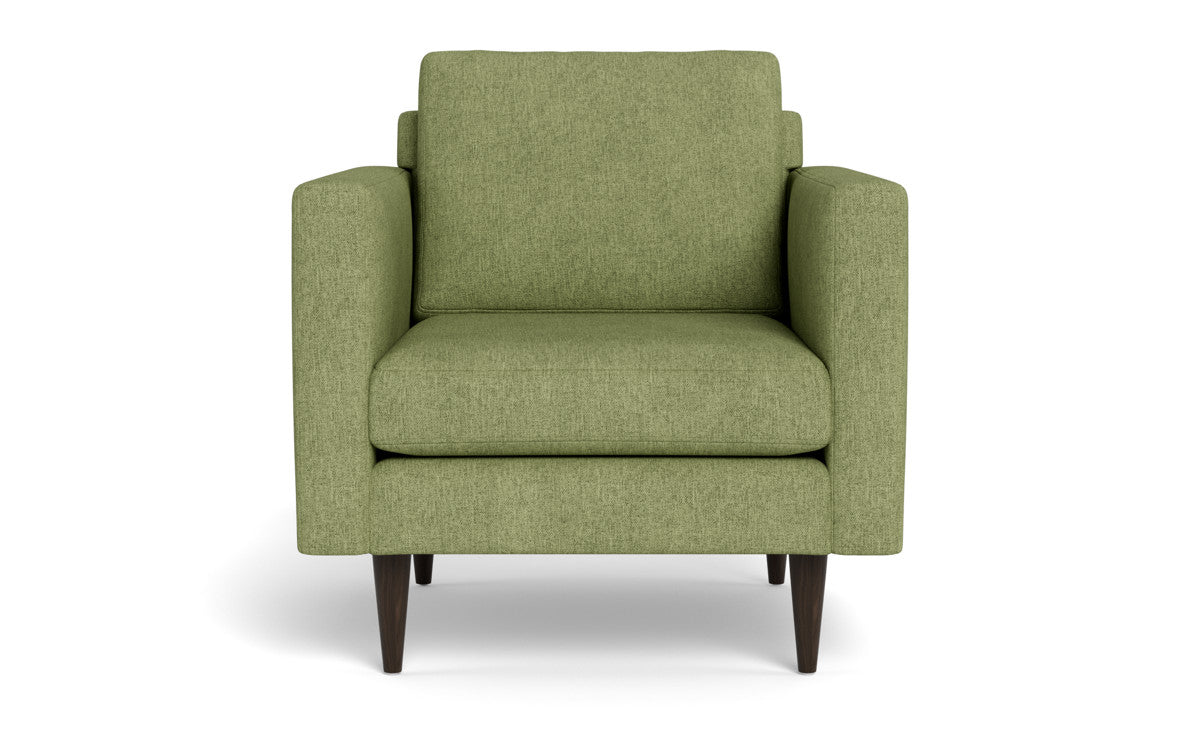Wallace 34" Untufted Arm Chair - Elliot Blush