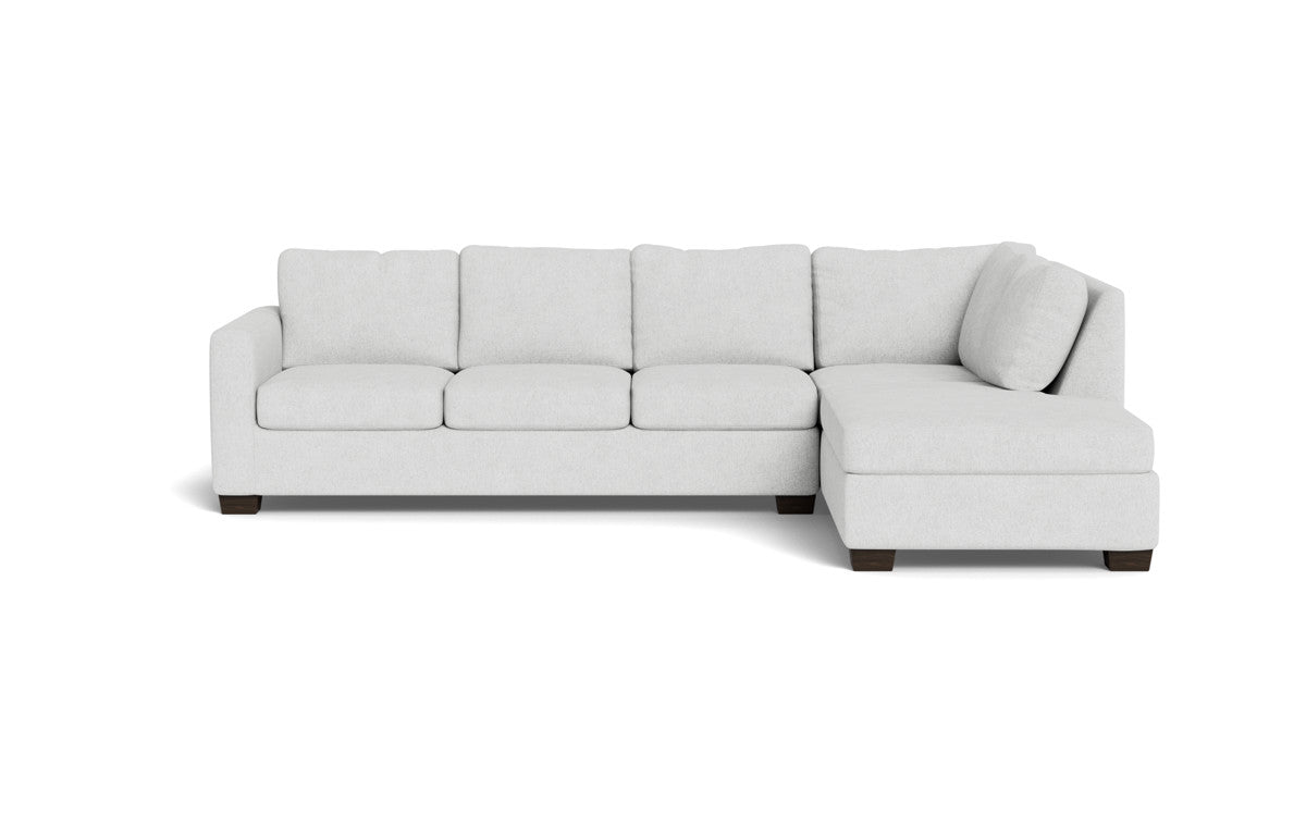 Track 121" Right Chaise Sectional - Elliot Dove