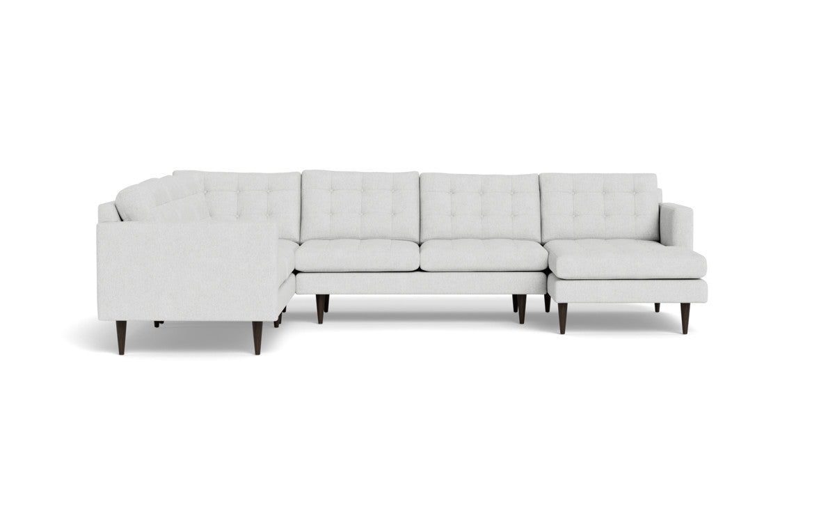 Wallace 130" Corner Sectionals w. Right Chaise - Elliot Dove