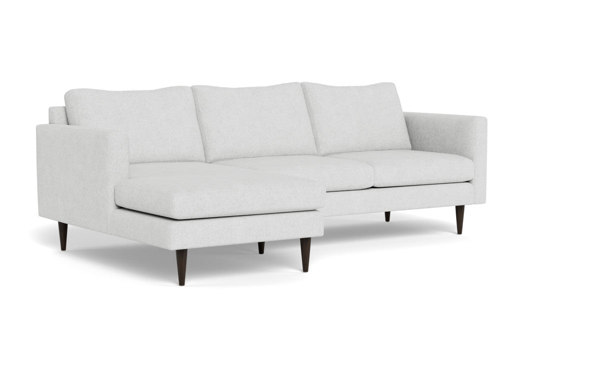 Wallace 98" Untufted Left Chaise Sectional - Elliot Dove