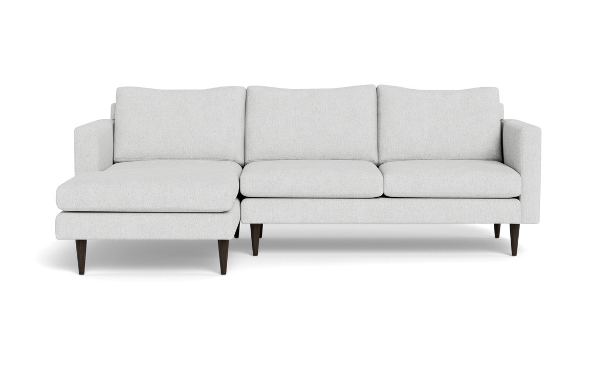 Wallace 98" Untufted Left Chaise Sectional - Elliot Celadon
