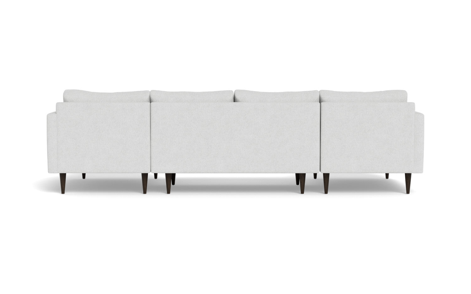 Wallace 126" Untufted Double Chaise U Sectional - Elliot Celadon