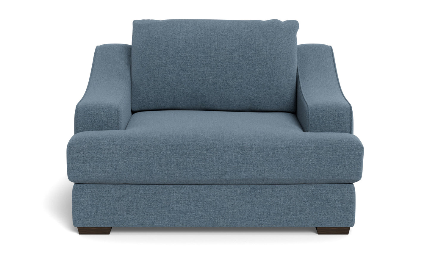 Austonian 56" Arm Chair - Elliot French Blue