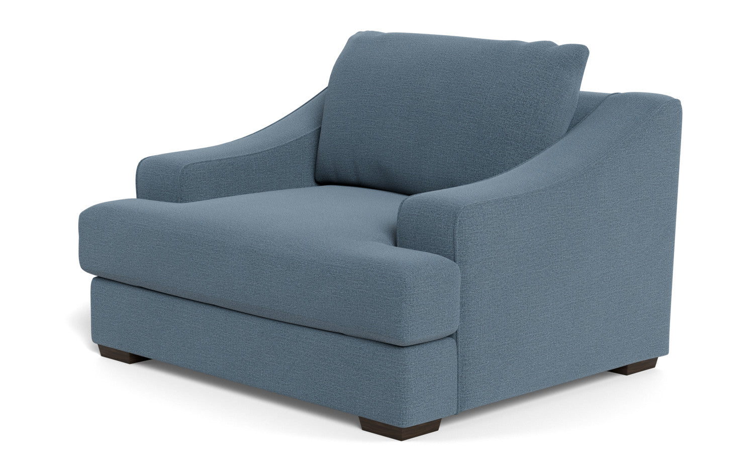 Austonian 56" Arm Chair - Elliot French Blue