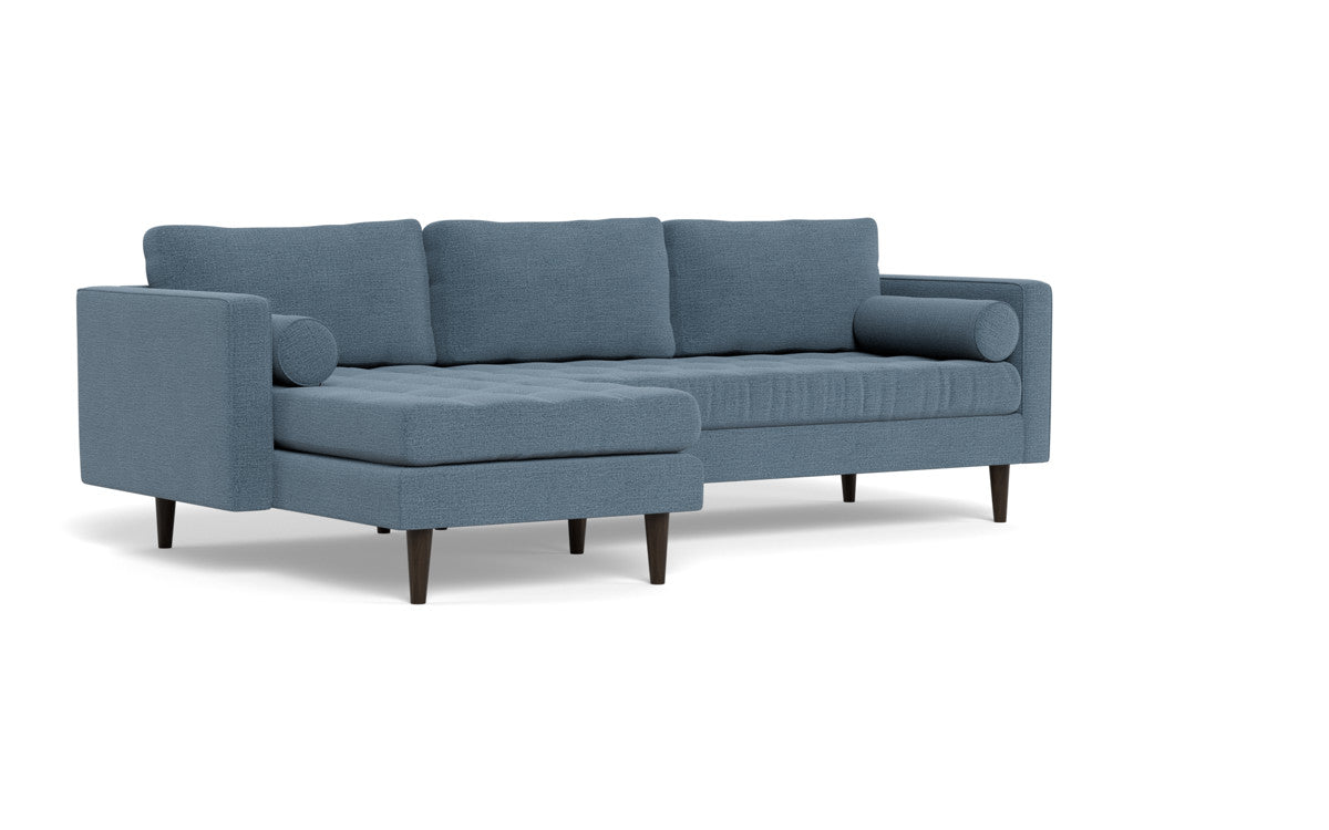 Ladybird 102" Left Chaise Sectional - Elliot French Blue