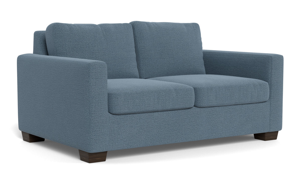 Track 62" Loveseat - Elliot French Blue