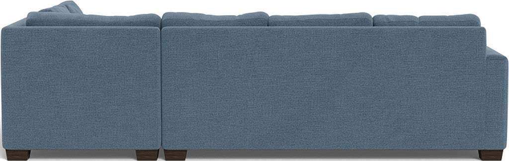 Track 121" Right Chaise Sectional - Elliot French Blue