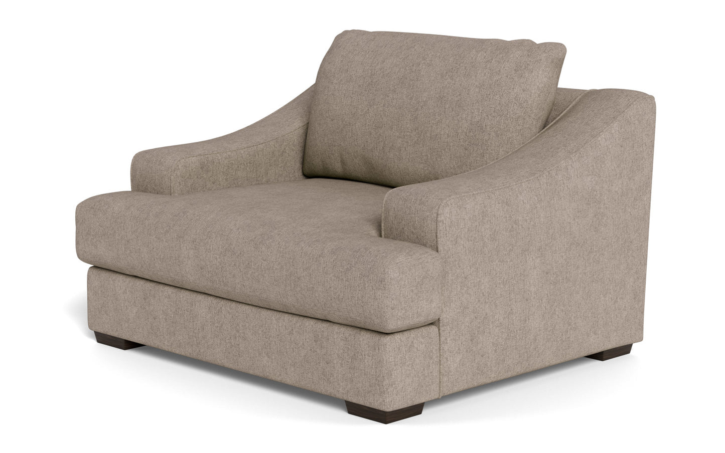 Austonian 56" Arm Chair - Elliot Pebble