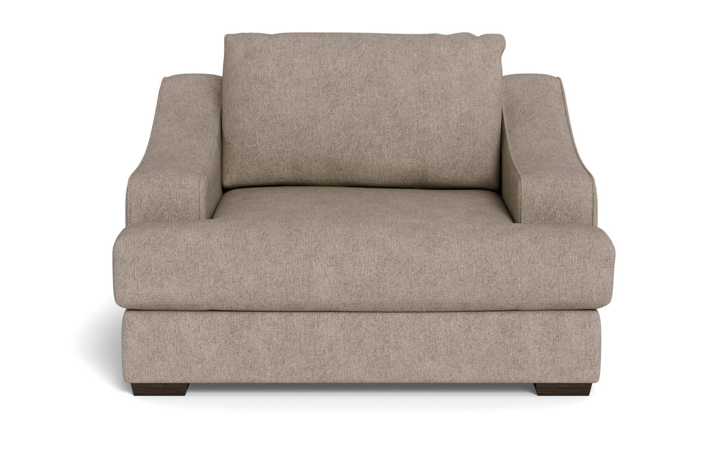 Austonian 56" Arm Chair - Elliot Pebble