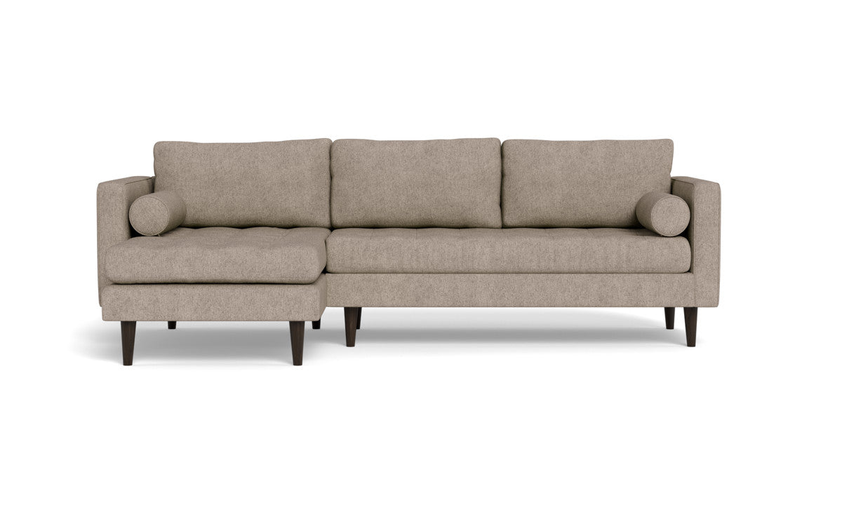 Ladybird 102" Left Chaise Sectional - Elliot Pebble