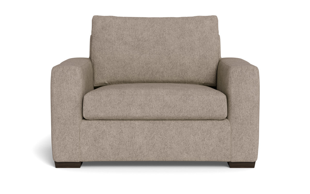 Mesa 52" Arm Chair - Elliot Pebble