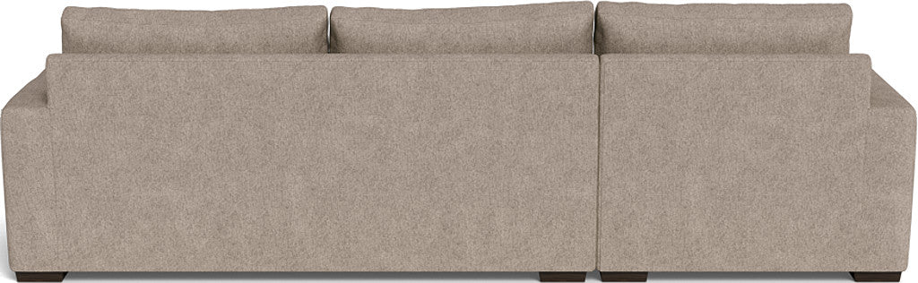 Mesa 123" Left Chaise Sectional - Elliot Pebble