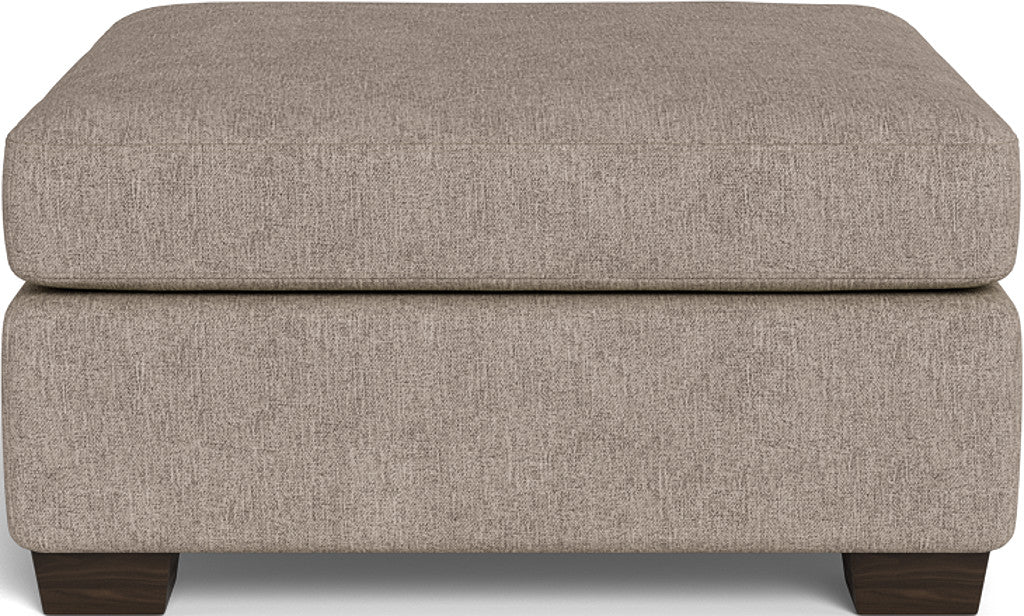 Mesa Storage Cocktail Ottoman - Elliot French Blue