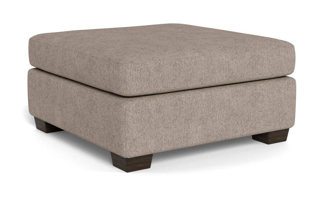 Mesa Storage Cocktail Ottoman - Elliot French Blue