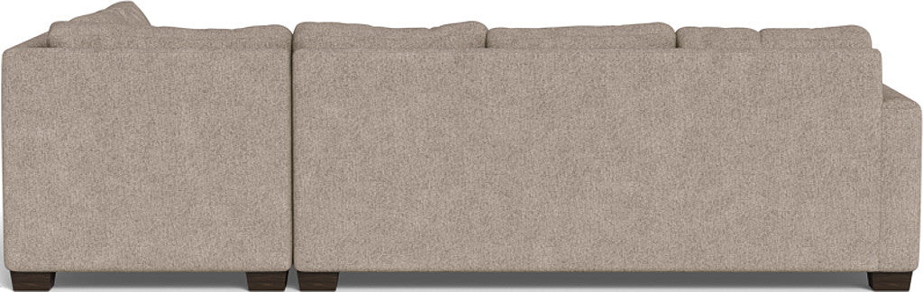 Track 121" Right Chaise Sectional - Elliot Pebble