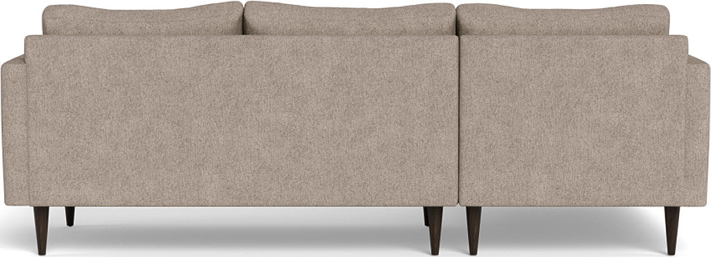 Wallace 98" Untufted Left Chaise Sectional - Elliot French Blue