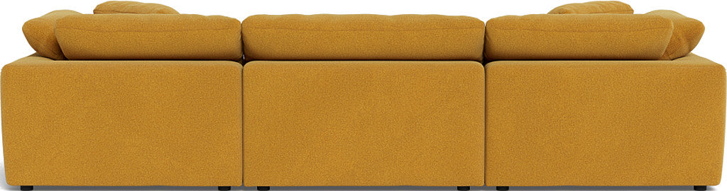 Fluffy 133.5" 3pc Sofa - Elliot Sunflower
