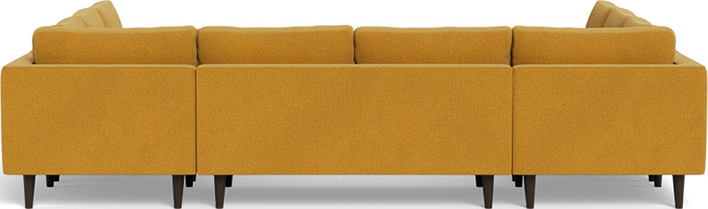 Ladybird 134" U Sectional - Elliot Sunflower