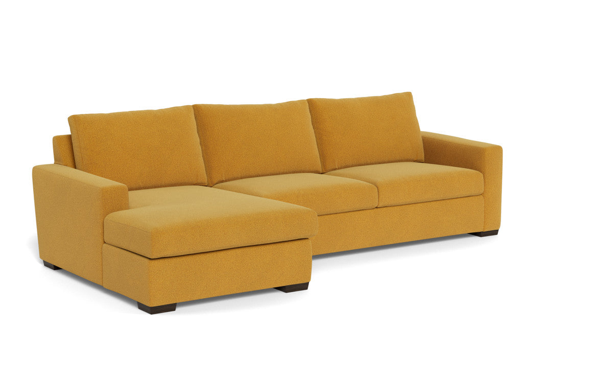 Mesa 123" Left Chaise Sectional - Elliot Sunflower