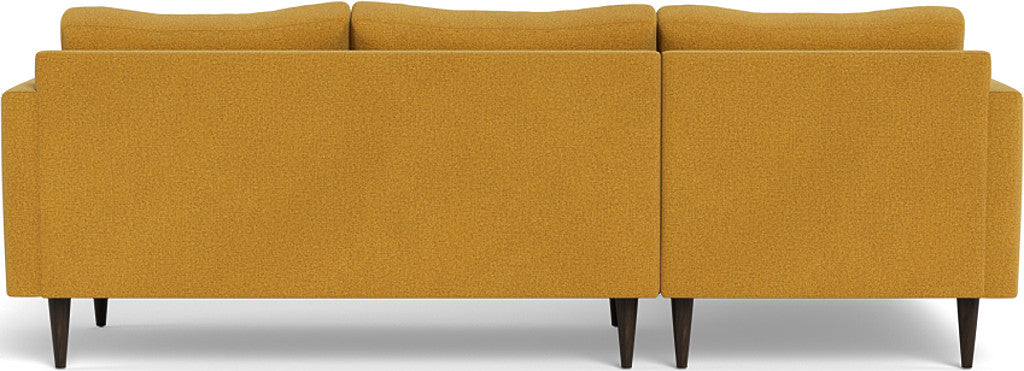 Wallace 98" Untufted Left Chaise Sectional - Elliot Pebble