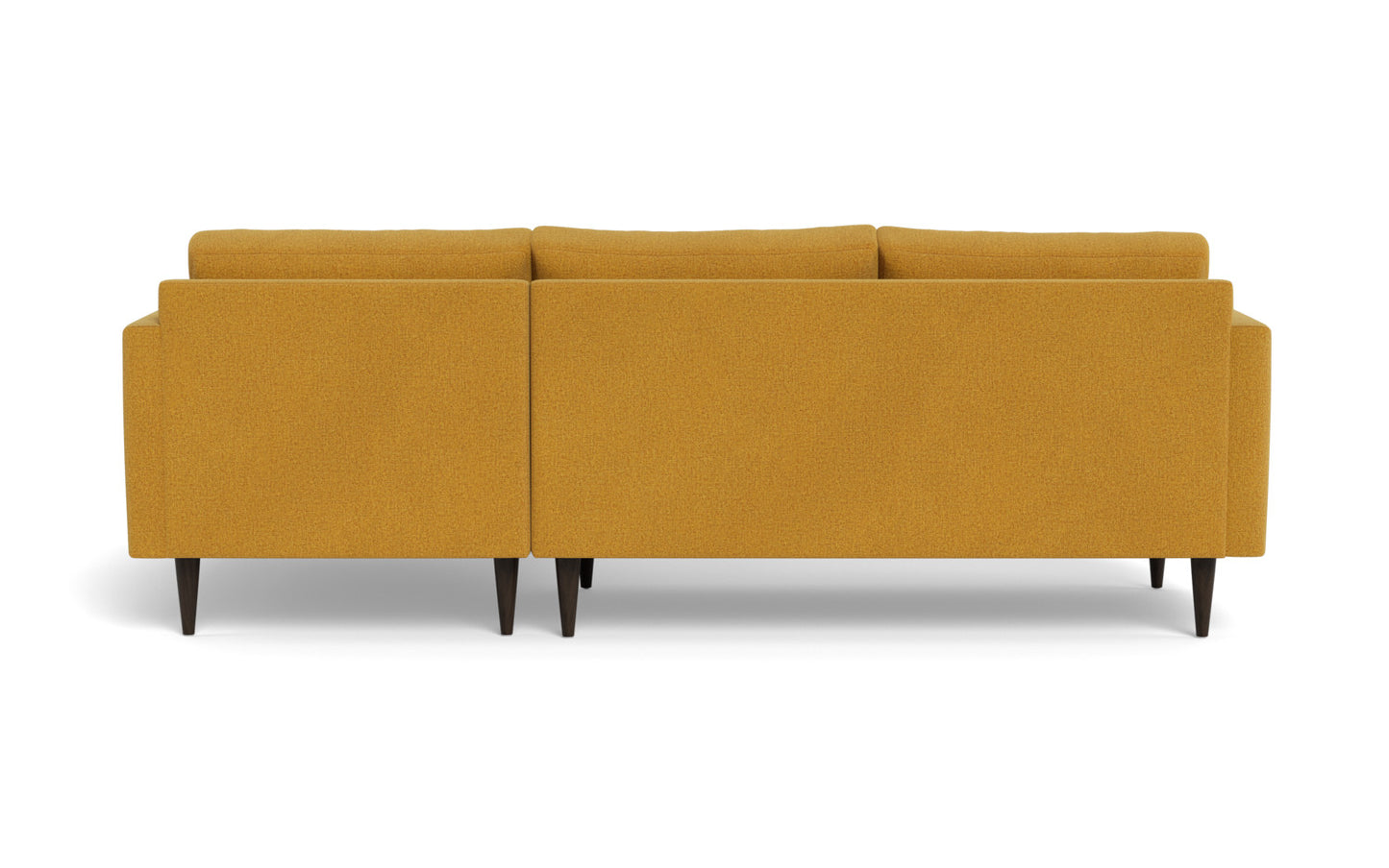 Wallace 98" Untufted Right Chaise Sectional - Elliot Pebble