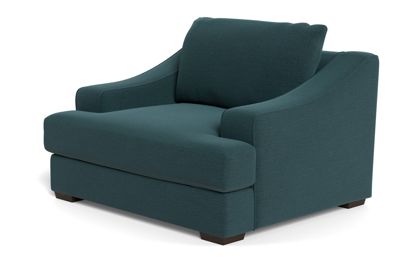 Austonian 56" Arm Chair - Elliot Teal