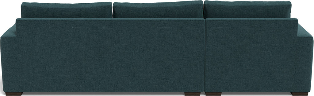 Mesa 123" Left Chaise Sectional - Elliot Teal