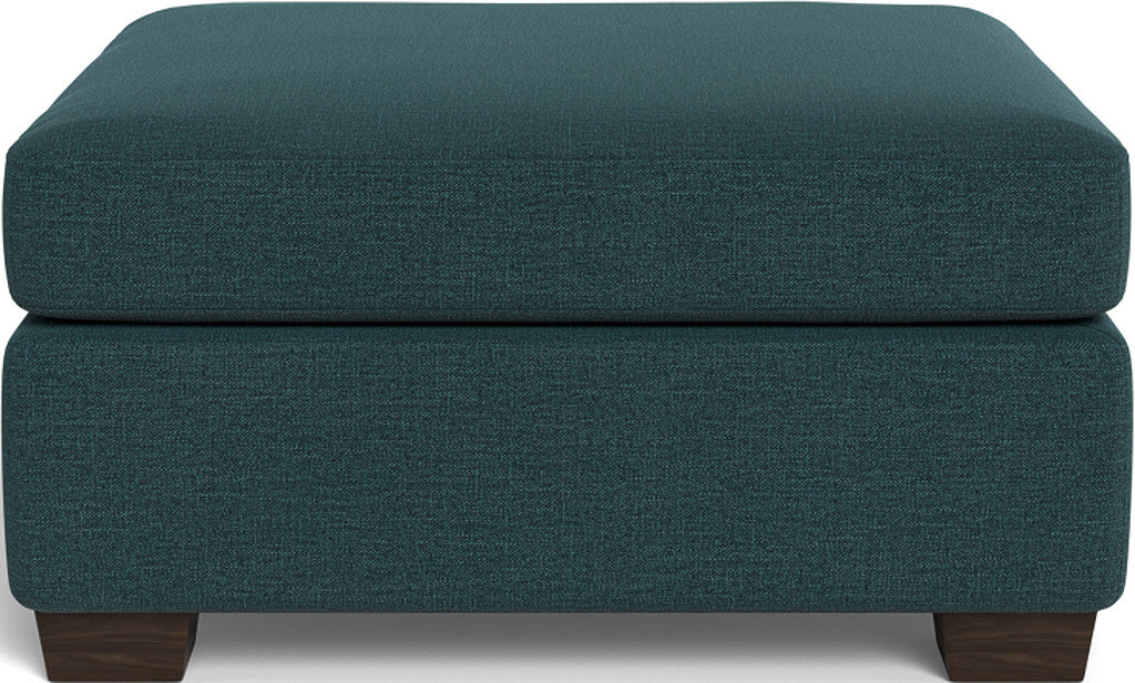 Mesa Storage Cocktail Ottoman - Elliot Teal