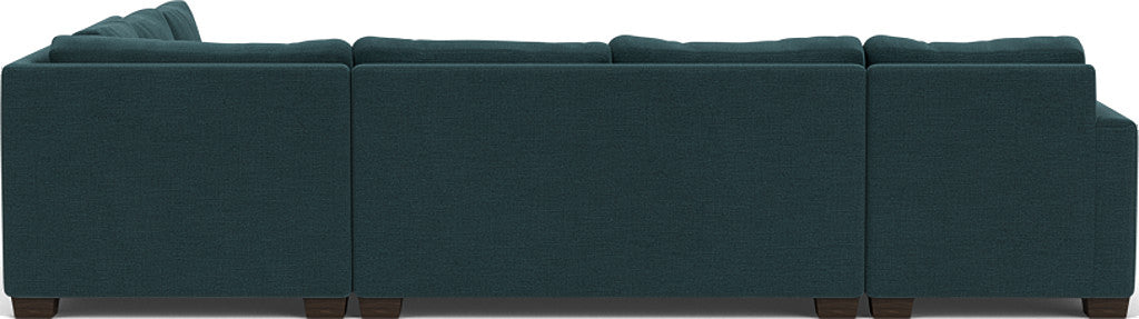 Track 141" Corner Sectionals W. Full Sleeper & Left Chaise - Elliot Teal