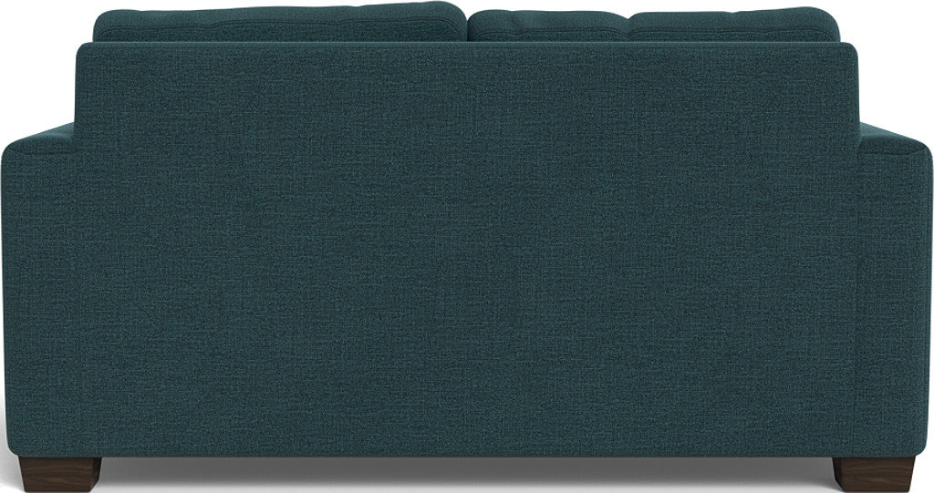 Track 62" Loveseat - Elliot Teal