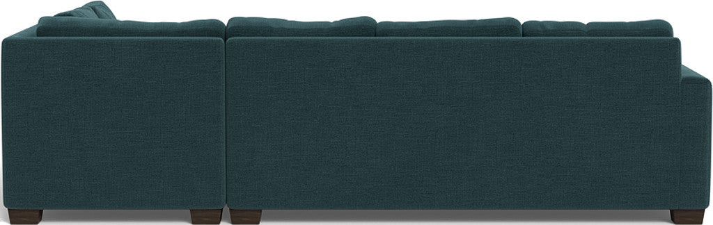 Track 121" Right Chaise Sectional - Elliot Teal