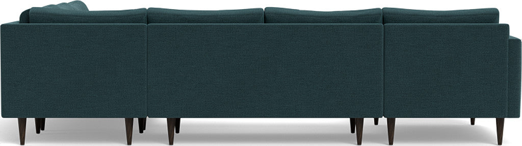 Wallace 130" Untufted Corner Sectionals w. Left Chaise - Elliot Sunflower