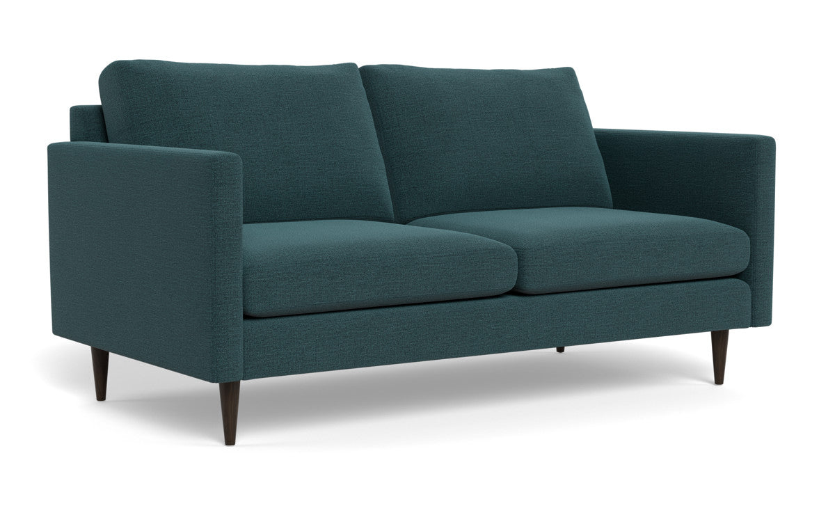 Wallace 69" Untufted Loveseat - Elliot Teal